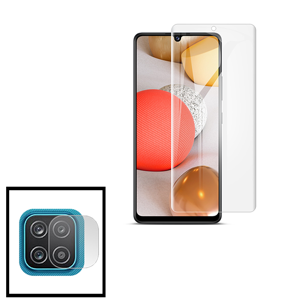 Kit Película Protectora de Hydrogel Frente + Câmara para Samsung Galaxy A42 5G