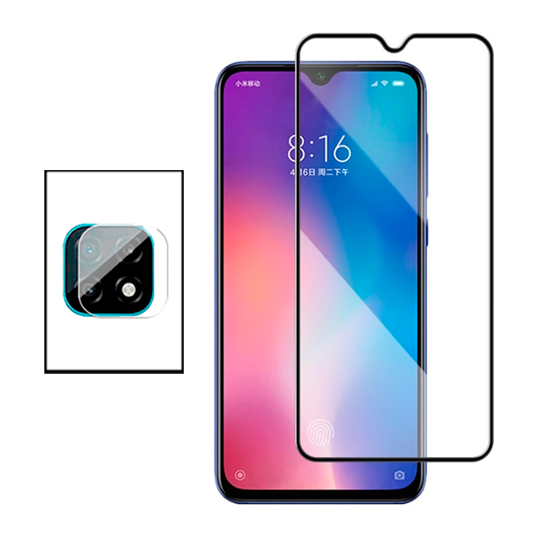 Kit Película Protectora para Câmara Traseira + Película de Vidro Temperado GorilasGlass para Realme C25s