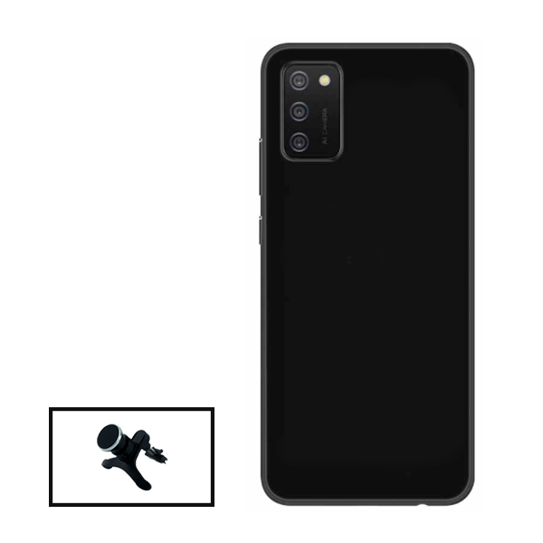 Kit Suporte Magnético Com Pernas + Capa Proteção Traseira Silicone para Nokia G21 - Preto