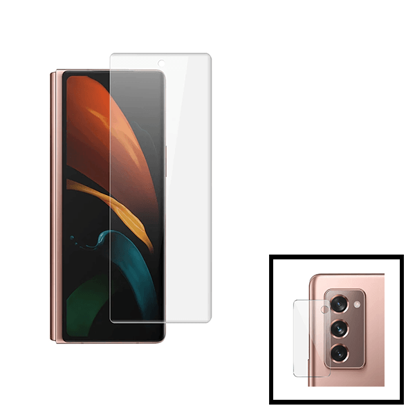 Kit Película Protectora de Hydrogel Frente + Câmara para Samsung Galaxy Z Fold2 5G