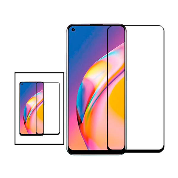 Kit 2 Película de Vidro Temperado GorilasGlass Curvado para Oppo Reno6 Pro+ 5G