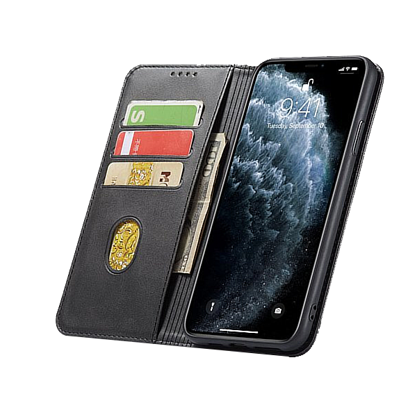 Capa Tipo Livro Fecho Magnético para Xiaomi Redmi 12 - Preto