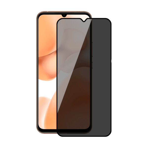 Película de Vidro Temperado Privacidade para Samsung A04s - Transperente/Preto