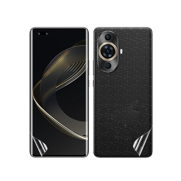 Kit Película Protectora de Hydrogel Frente e Verso para Huawei Nova 11 Pro - Transparente