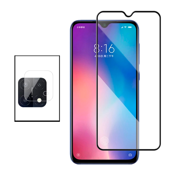 Kit Película Protectora para Câmara Traseira + Película de Vidro Temperado GorilasGlass para Realme C21