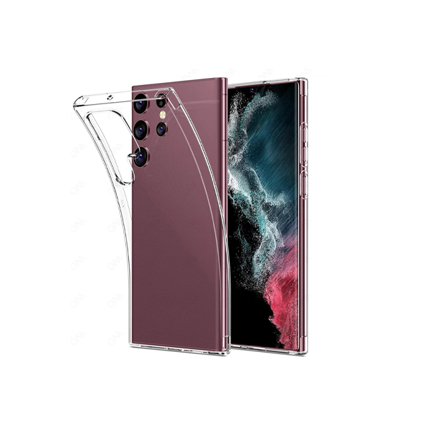 Capa 360° Proteção Frente e Verso para Samsung Galaxy S23 Ultra - Transparente