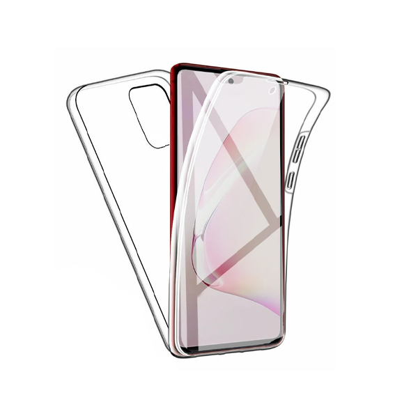 Capa 360° Proteção Frente e Verso para Xiaomi Redmi Note 12 Pro - Transparente