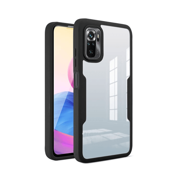 Capa 360° Proteção Frente e Verso para Xiaomi Poco M5S - Preto
