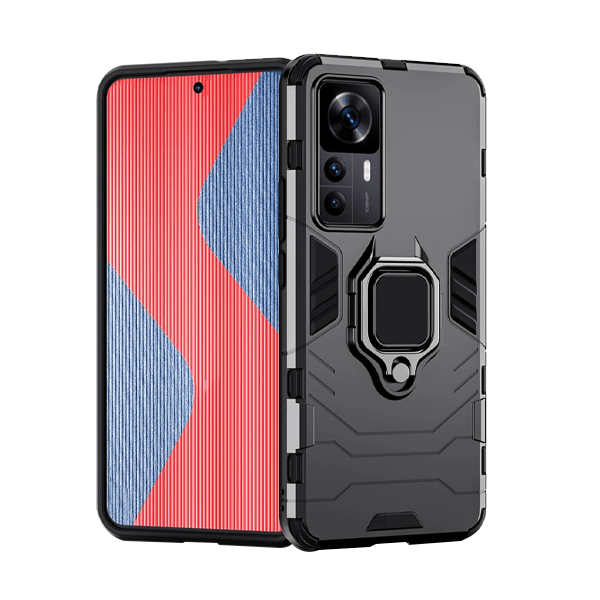 Capa de Proteção Militar Magnética para Xiaomi 12T Pro - Preto