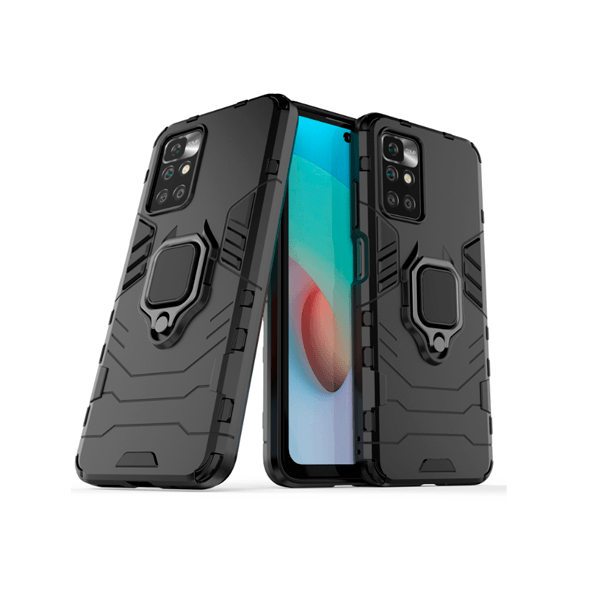 Capa de Proteção Militar Magnética para Xiaomi Redmi 10 Prime 2022 - Preto