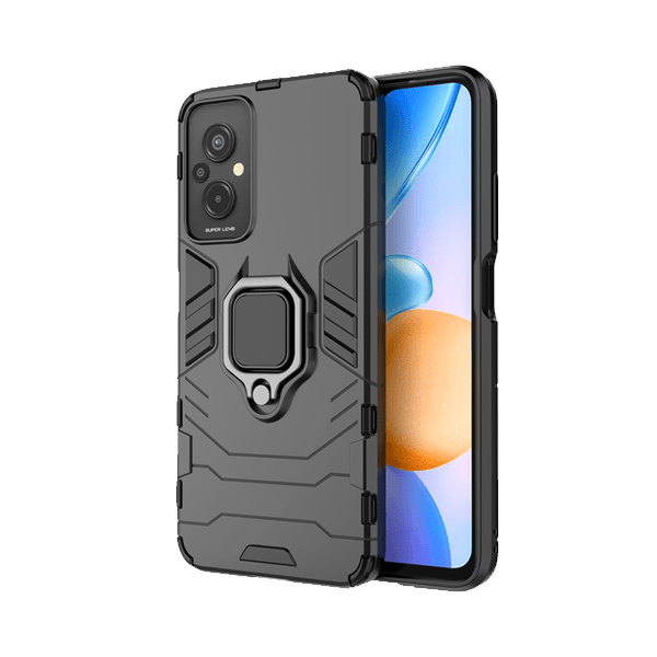 Capa de Proteção Militar Magnética para Xiaomi Redmi 11 Prime - Preto