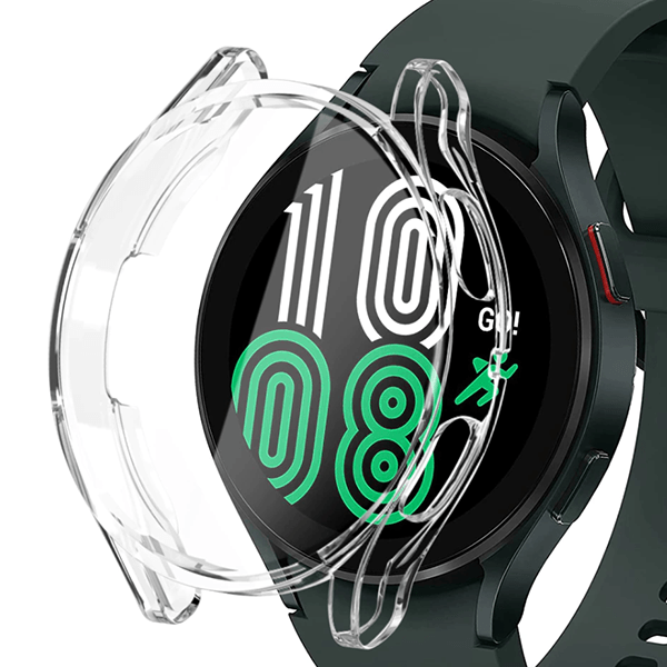 Capa Proteção Total para Samsung Galaxy Watch5 LTE - 40mm - Transparente