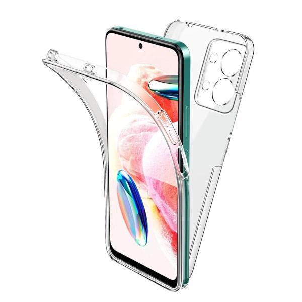 Capa 360° Proteção Frente e Verso GIFT4ME para Xiaomi Redmi Note 13 5G - Transparente