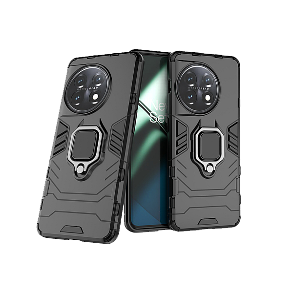 Capa de Proteção Militar Magnética para OnePlus 11 - Preto