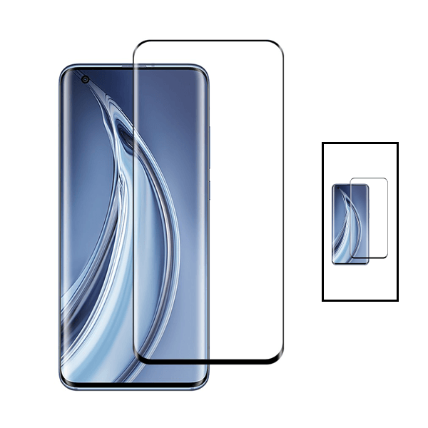 Kit 2 Película de Vidro Temperado GorilasGlass para OnePlus 8 Pro - Transparente/Preto
