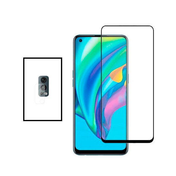 Kit Película Protectora para Câmara Traseira + Película de Vidro Temperado GorilasGlass para Oneplus Nord 2 5G