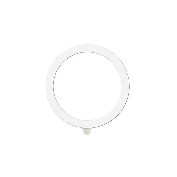 Silicone Magsafe Magnetic Carga Rápida Apple Branco