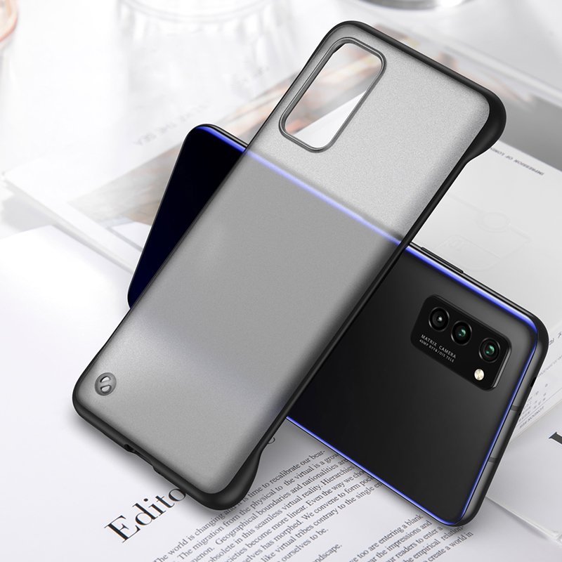 Capa Invisible Bumper Gift4me para Huawei P40 Lite 5G - Transparente/Preto