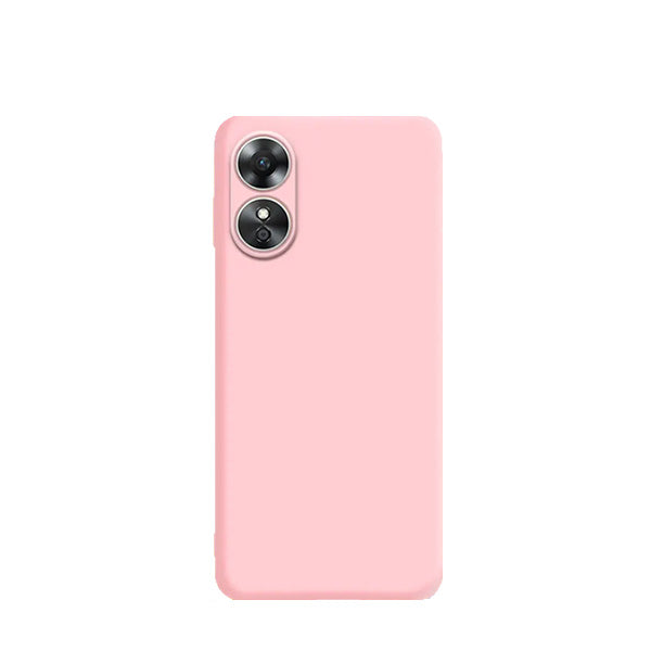 Capa Proteção Traseira Silicone Phonecare para Oppo A58 4G - Rosa