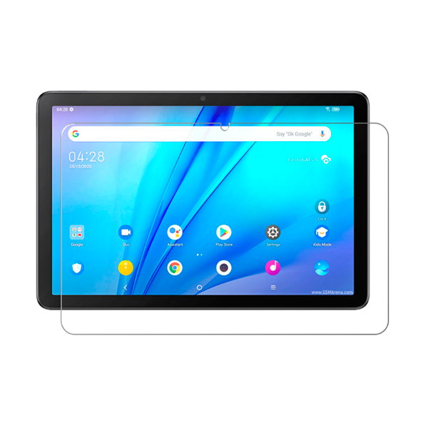 Película de Vidro Temperado GorilasGlass para TCL Tab 10s 5G - Transparente/Preto