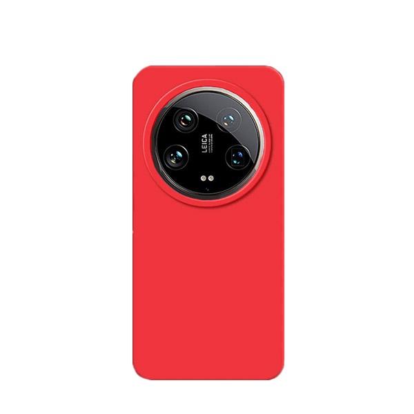 Capa Proteção Traseira Silicone GIFT4ME para Xiaomi 14 Ultra - Vermelho