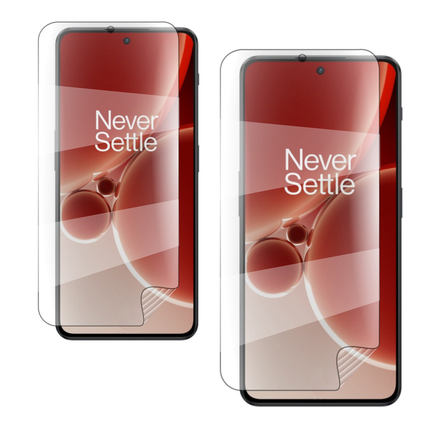 Kit 2 Películas Protectoras de Hydrogel Frente para OnePlus Nord CE3 - Transparente