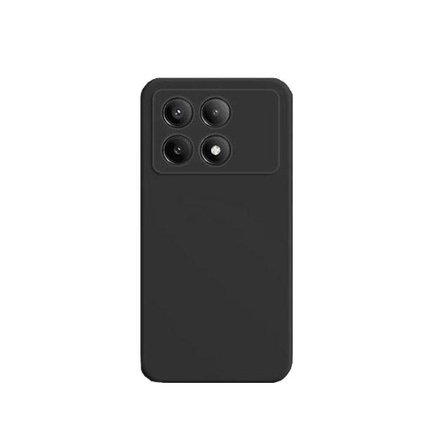 Capa Proteção Traseira Silicone GIFT4ME para Xiaomi Poco X6 Pro 5G - Preto