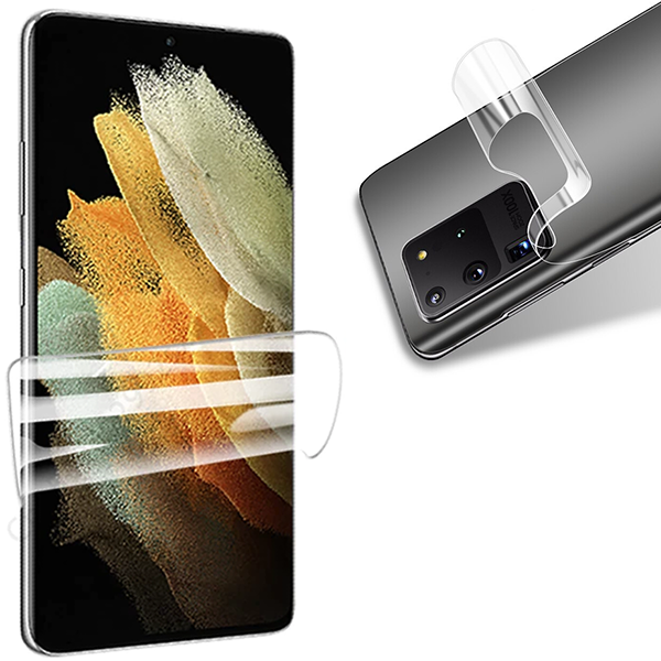 Kit Película Hydrogel 360 Full Cover Frente + Verso + Bordas Laterais para Samsung Galaxy A30S