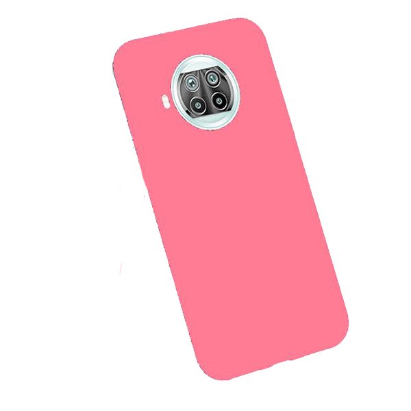 Capa Proteção Traseira Silicone para Xiaomi Poco X3 NFC - Rosa