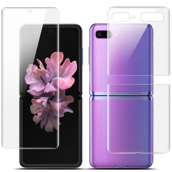 Kit Película Protectora de Hydrogel Frente + Verso para Samsung Galaxy Z Flip3 5G