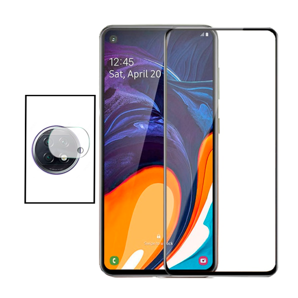 Kit Película Protectora para Câmara Traseira + Película de Vidro Temperado GorilasGlass para Xiaomi Redmi Note 9T