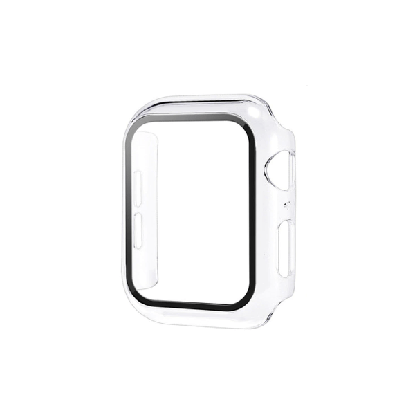 Capa de Proteção + Vidro para Apple Watch Ultra - 49mm - Transparente/Preto