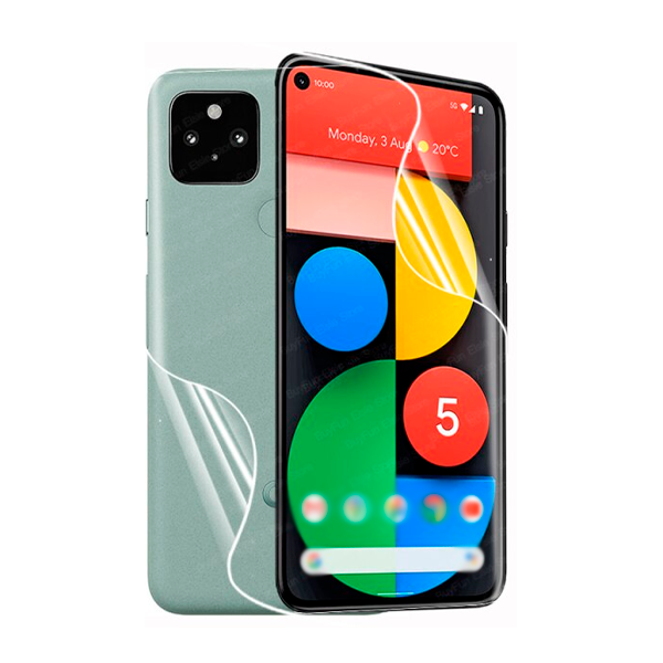 Película Protectora de Hydrogel Frente e Verso para Google Pixel 5a 5G