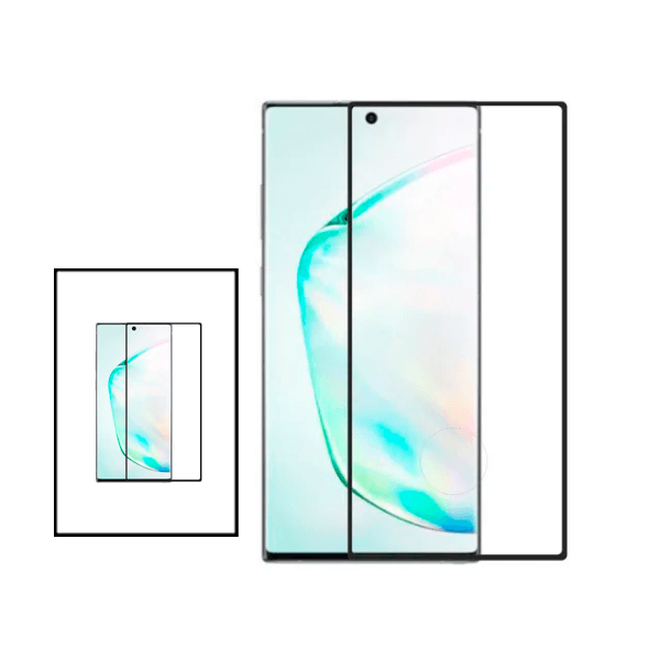 Kit 2 Película de Vidro Temperado GorilasGlass Curvado para Samsung Galaxy Note 10 Plus 5G