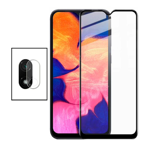 Kit Película Protectora para Câmara Traseira + Película de Vidro Temperado GorilasGlass para Xiaomi Redmi 8A