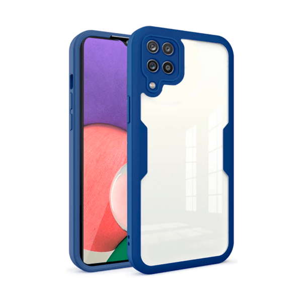 Capa 360° Proteção Frente e Verso para Samsung Galaxy A22 Pro - Preto