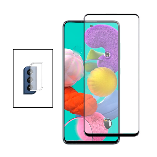 Kit Película Protectora para Câmara Traseira + Película de Vidro Temperado GorilasGlass para Samsung Galaxy S21 FE