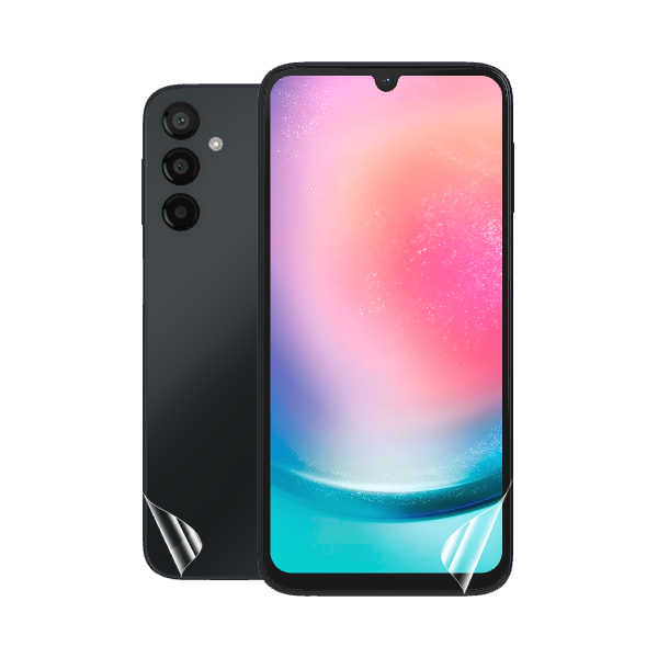 Kit Película Protectora de Hydrogel Frente e Verso para Samsung Galaxy A24 4G - Transparente