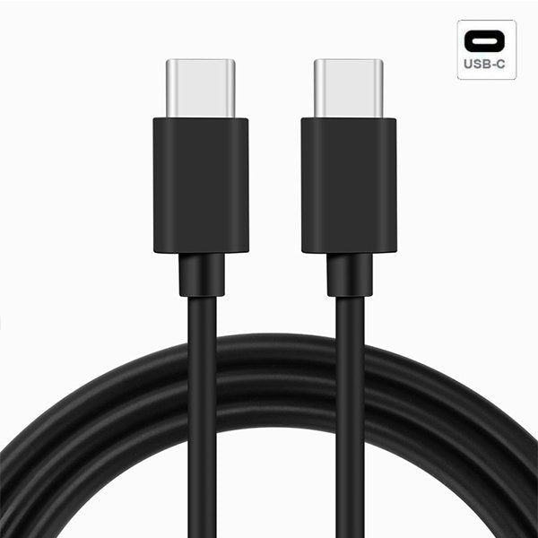 Cabo de Carregamento Type C to Type C FastCharge 45W para Samsung Galaxy A04s - Preto