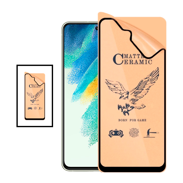 KIT 2 Vidros Temperados Ceramica Full Cover para Xiaomi Redmi Note 11 4G - Transparente/Preto