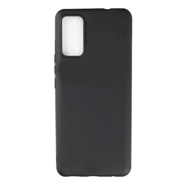Capa Proteção Traseira Silicone para TCL 20Y - Preto