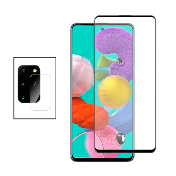 Kit Película Protectora para Câmara Traseira + Película de Vidro Temperado GorilasGlass para Samsung Galaxy S20 Plus 5G
