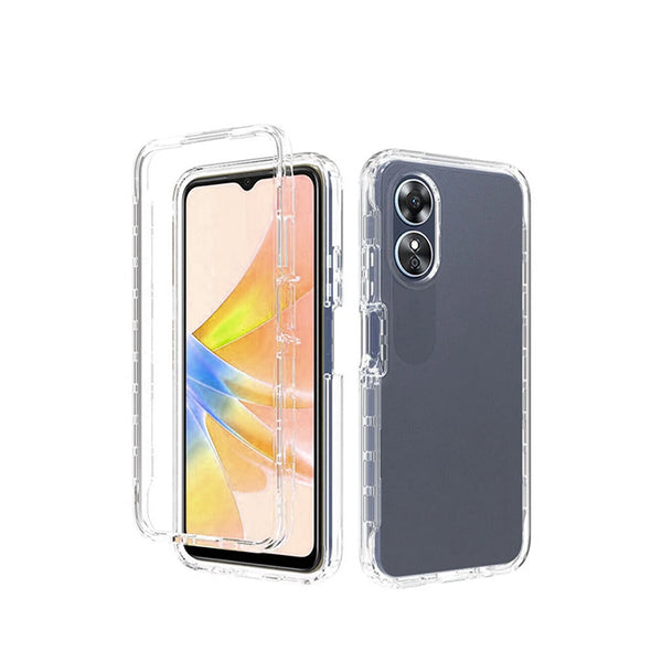 Capa 360° Proteção Frente e Verso GIFT4ME para Oppo A98 5G - Transparente
