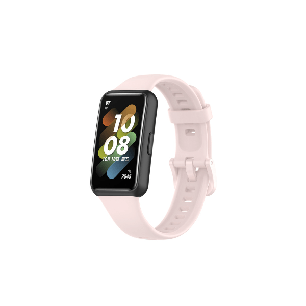 Bracelete Silicone para Huawei Band 7 - Rosa
