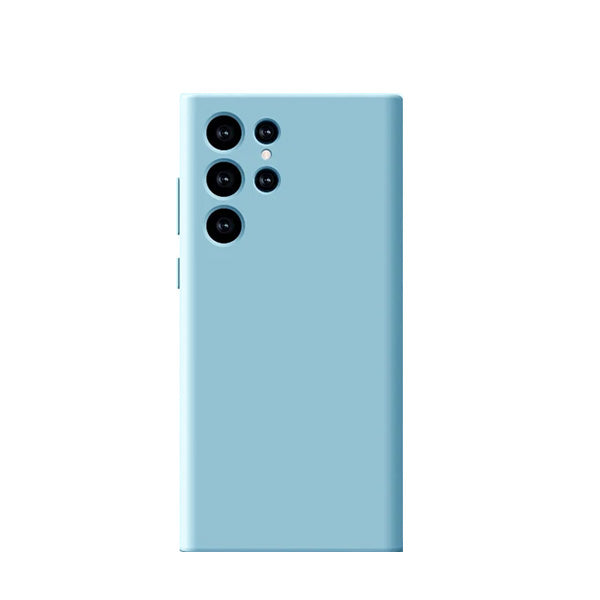 Capa Proteção Traseira Silicone Phonecare para Samsung Galaxy S24 Ultra 5G - Azul Claro