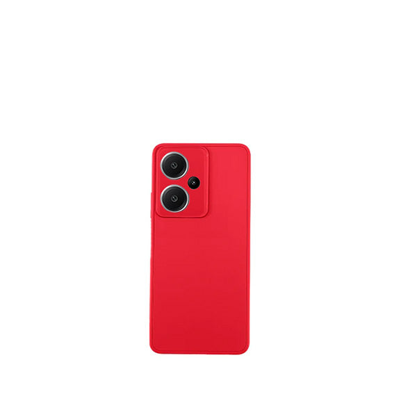 Capa Proteção Traseira Silicone GIFT4ME para Xiaomi Redmi Note 13 Pro + Plus - Vermelha