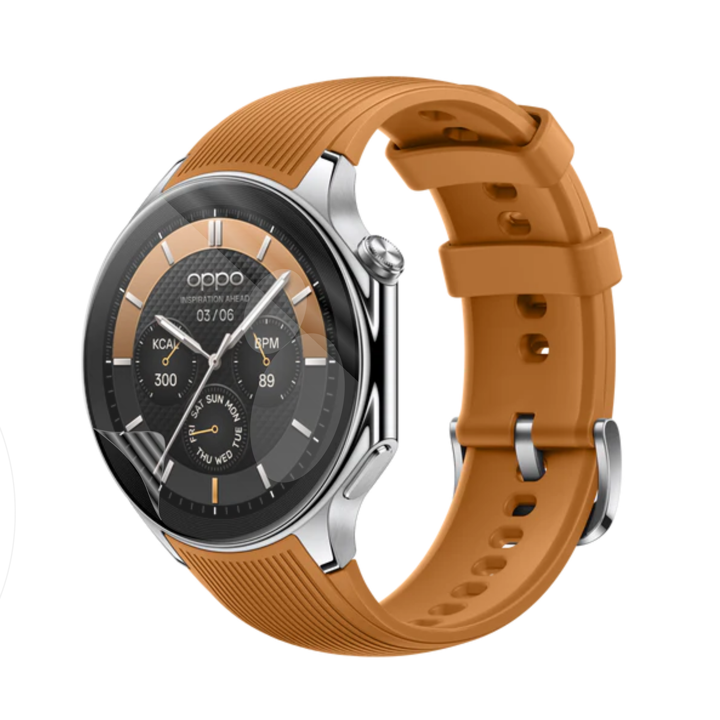 Película ProtectOra de Hydrogel GIFT4ME para Oppo Watch X - Transparente