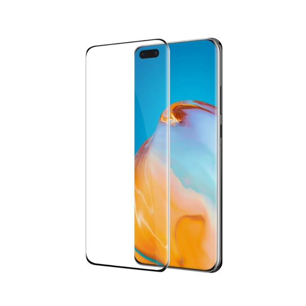 Película de Vidro Temperado GorilasGlass para Huawei Nova 10 Pro - Transparente/Preto