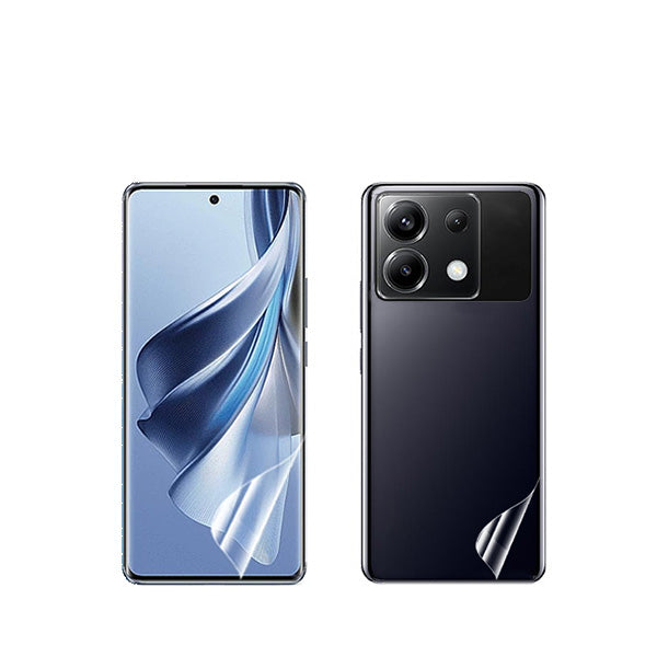 Kit Película Protectora de Hydrogel Frente e Verso GIFT4ME para Xiaomi Poco X6 - Transparente