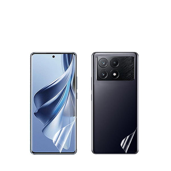 Kit Película Protectora de Hydrogel Frente e Verso GIFT4ME para Xiaomi Poco X6 Pro - Transparente